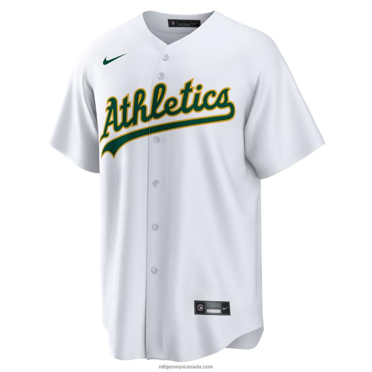 Men Oakland Athletics Matt Chapman Nike White Home Replica Player Name Jersey MLB Jerseys 6P0T954