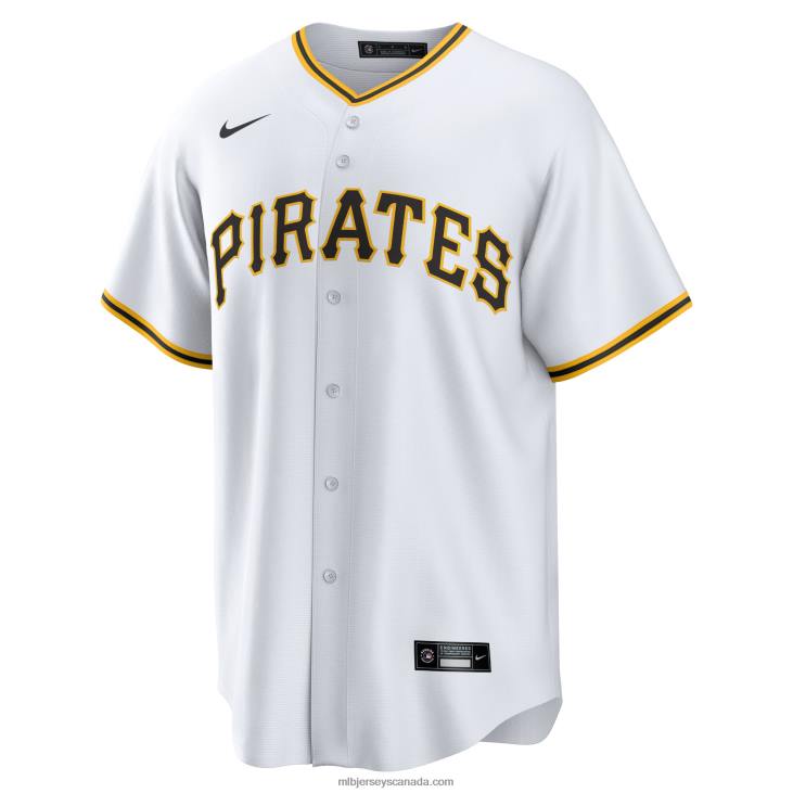 Men Pittsburgh Pirates Roberto Clemente Nike White Home Replica Player Name Jersey MLB Jerseys 6P0T350