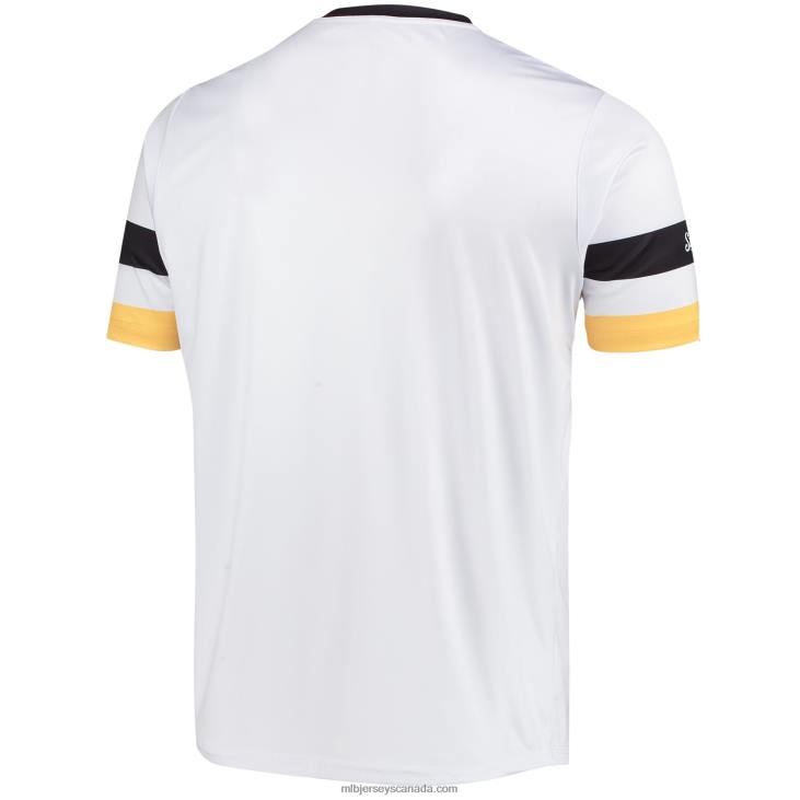 Men Pittsburgh Pirates Stitches White Cooperstown Collection V-Neck Jersey MLB Jerseys 6P0T1528