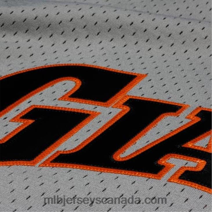 Men Mitchell & Ness Will Clark San Francisco Giants 1989 Authentic Cooperstown Collection Batting Practice JerseyGray MLB Jerseys 6P0T344