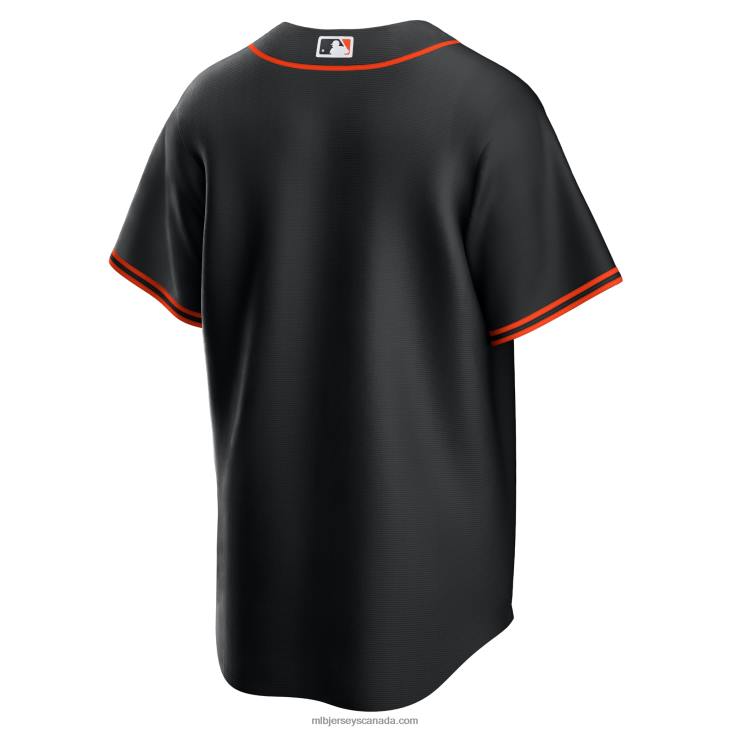 Men San Francisco Giants Nike Black Alternate Replica Team Jersey MLB Jerseys 6P0T237