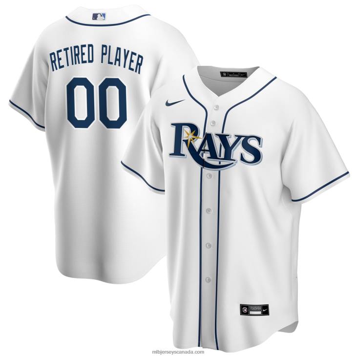 Men Tampa Bay Rays Nike White Home Pick-A-Player Retired Roster Replica Jersey MLB Jerseys 6P0T1526
