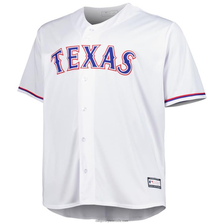 Men Texas Rangers Corey Seager White Big & Tall Replica Player Jersey MLB Jerseys 6P0T599