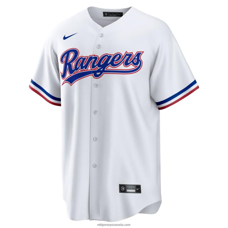 Men Texas Rangers Nike White Home Replica Team Jersey MLB Jerseys 6P0T555