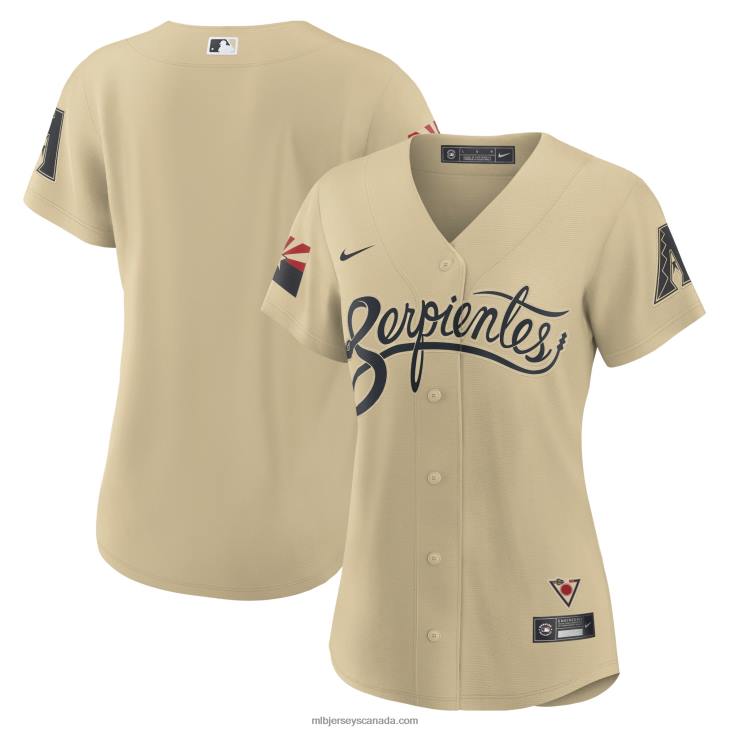 Women Arizona Diamondbacks Nike Gold City Connect Replica Jersey MLB Jerseys 6P0T730 Women Arizona Diamondbacks Nike Gold City Connect Replica Jersey MLB Jerseys 6P0T730