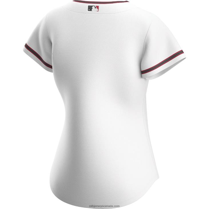 Women Arizona Diamondbacks Nike White Home 2020 Replica Jersey MLB Jerseys 6P0T1400
