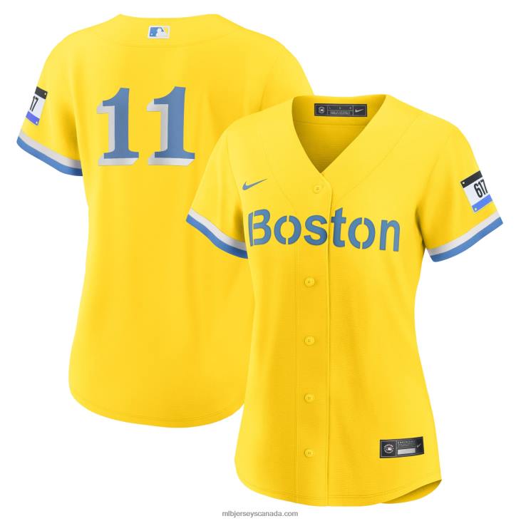 Women Boston Red Sox Rafael Devers Nike Gold City Connect Replica Player Jersey MLB Jerseys 6P0T1173 Women Boston Red Sox Rafael Devers Nike Gold City Connect Replica Player Jersey MLB Jerseys 6P0T1173