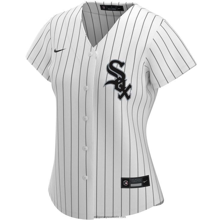 Women Chicago White Sox Nike White Home Replica Custom Jersey MLB Jerseys 6P0T970