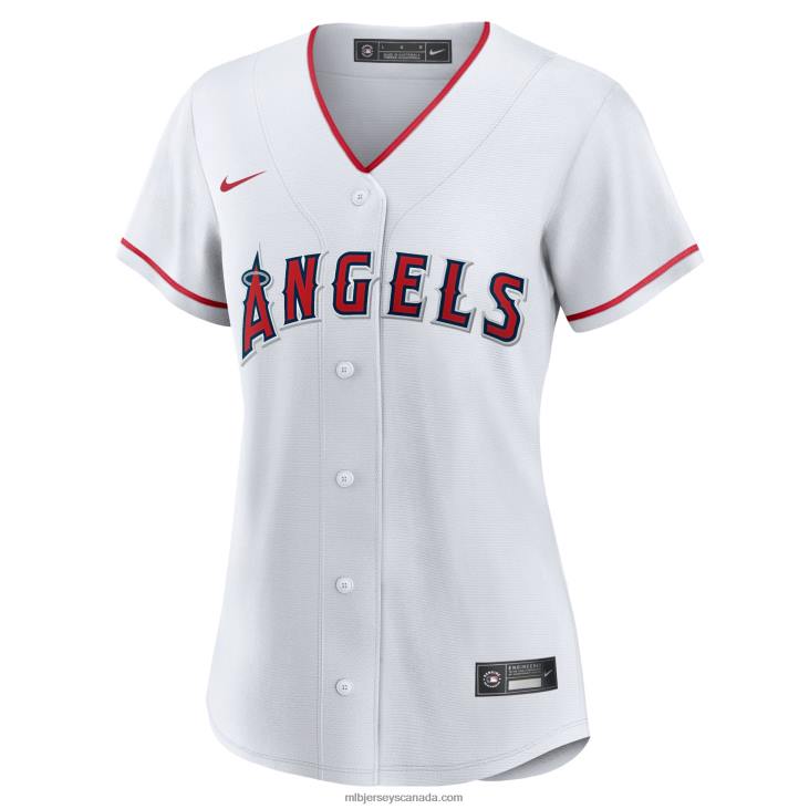 Women Los Angeles Angels Anthony Rendon Nike White Home Replica Player Jersey MLB Jerseys 6P0T1358
