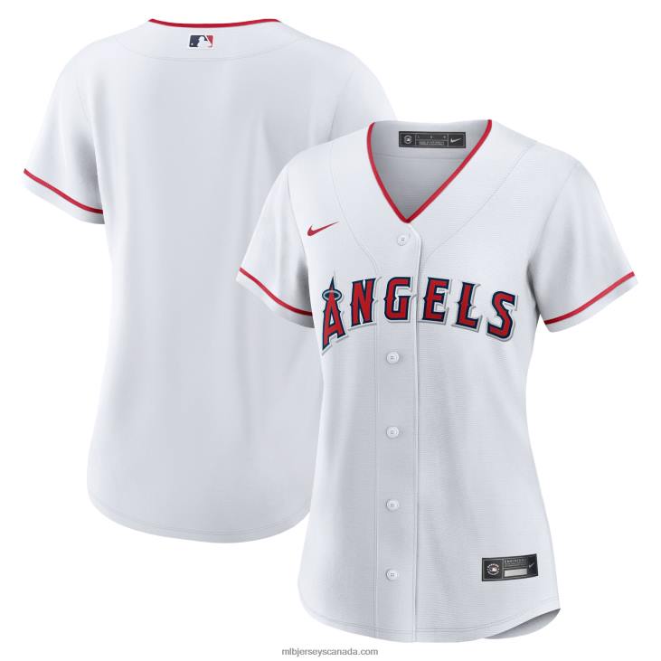 Women Los Angeles Angels Nike White Home Replica Team Jersey MLB Jerseys 6P0T437 Women Los Angeles Angels Nike White Home Replica Team Jersey MLB Jerseys 6P0T437