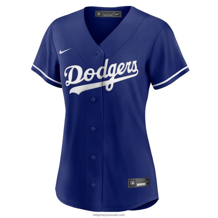 Women Los Angeles Dodgers Clayton Kershaw Nike Royal Replica Player Jersey MLB Jerseys 6P0T147