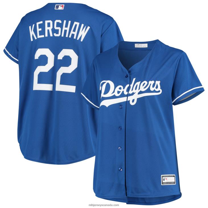 Women Los Angeles Dodgers Clayton Kershaw Royal Plus Size Replica Player Jersey MLB Jerseys 6P0T1121 Women Los Angeles Dodgers Clayton Kershaw Royal Plus Size Replica Player Jersey MLB Jerseys 6P0T1121