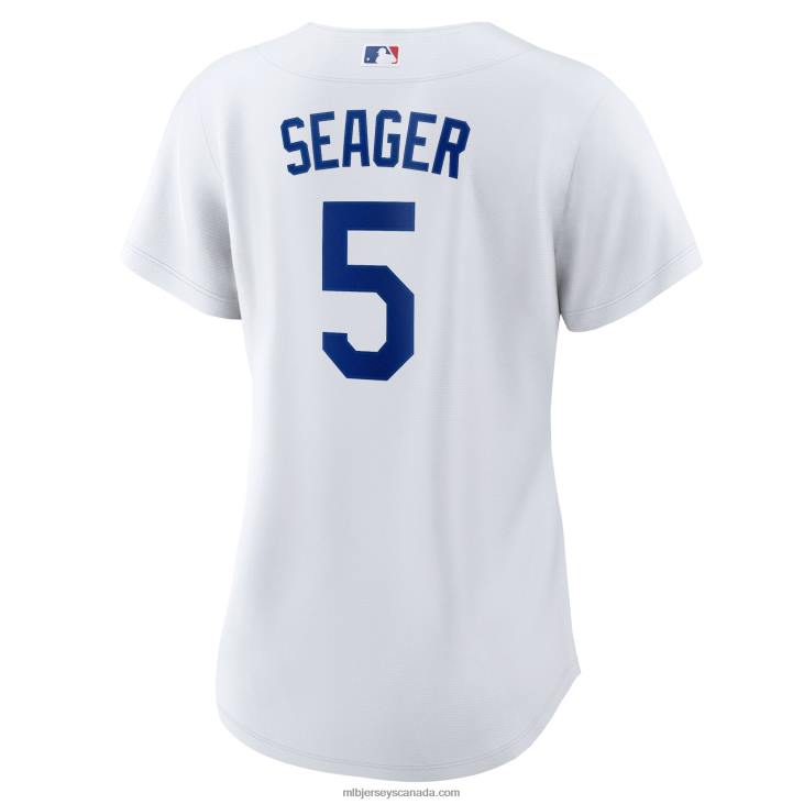 Women Los Angeles Dodgers Corey Seager Nike White Home Replica Player Jersey MLB Jerseys 6P0T916