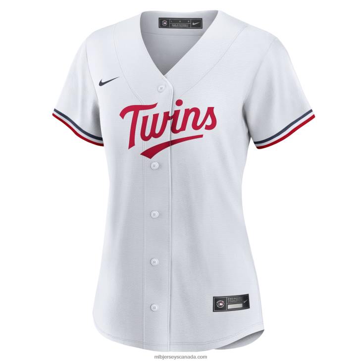 Women Minnesota Twins Carlos Correa Nike White Home Replica Player Jersey MLB Jerseys 6P0T945