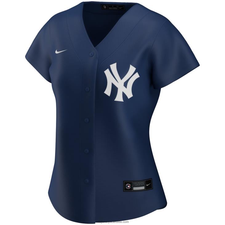 Women New York Yankees DJ LeMahieu Nike Navy Alternate Replica Player Jersey MLB Jerseys 6P0T1279