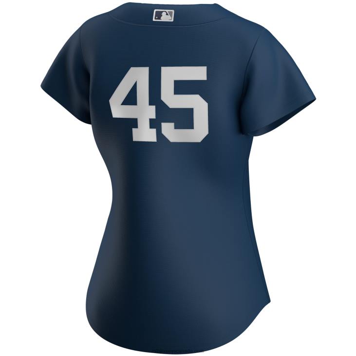 Women New York Yankees Gerrit Cole Nike Navy Alternate Replica Player Jersey MLB Jerseys 6P0T996