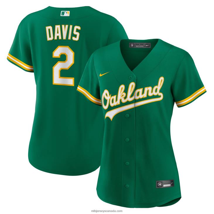 Women Oakland Athletics Khris Davis Nike Green Alternate Replica Player Jersey MLB Jerseys 6P0T1499 Women Oakland Athletics Khris Davis Nike Green Alternate Replica Player Jersey MLB Jerseys 6P0T1499