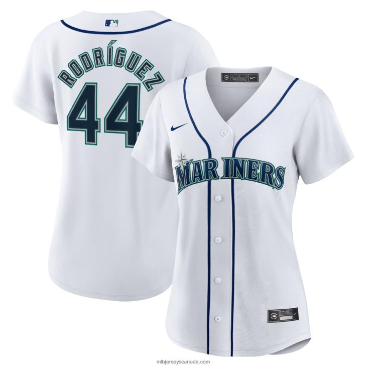 Women Seattle Mariners Julio Rodriguez Nike White Home Replica Player Jersey MLB Jerseys 6P0T386 Women Seattle Mariners Julio Rodriguez Nike White Home Replica Player Jersey MLB Jerseys 6P0T386